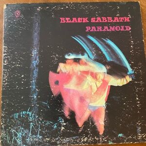 Black Sabbath Paranoid Vinyl Record